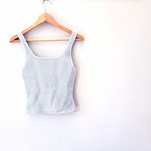 BABATON | Sculpt knit tank (cropped)